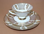 Trījnieks Vācija, porcelāns tases h 6.5 cm; d 10.5 cm