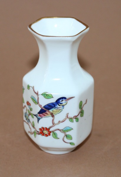 Vazīte, porcelāns, Anglija, h 9 cm