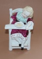 Aizmidzis bērns, 19.gs. beigas, Krievija, porcelāns, h 18 cm