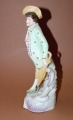 Marķīzs ar lietussargu, porcelāns, h 32 cm