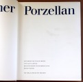 Meissen porcelain, book