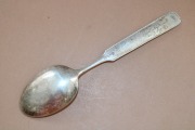 Sudraba karote, 830 prove, garums 15.5 cm; kopējais svars 35.43 g.