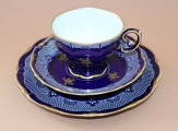 Tējas komplēkts, kobalts, Vācija, porcelāns