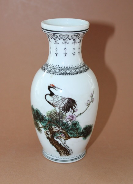 Vāze, Ķīna, porcelāns, h 14 cm