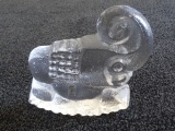 Ларс Хеллстен для Скруфа - Слон, стекло, Швеция, 15,5x17 см