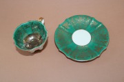 Bavaria - Coffee cup with saucer, porcelain