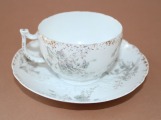 Gardner - Cup and saucer, porcelain