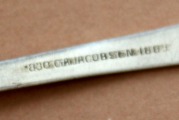 Серебряные предметы, 830 проба, 37,79 г.