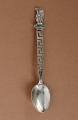 Серебряная чайная ложка, 800 проба, 10,13 г.