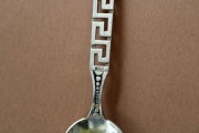 Серебряные чайные ложки, 800 проба, 9,45 г.