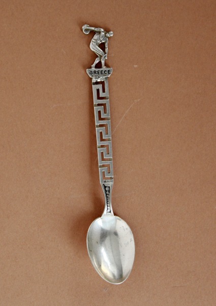 Серебряные чайные ложки, 800 проба, 9,45 г.