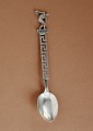 Серебряные чайные ложки, 800 проба, 9,45 г.