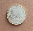 1 доллар, серебро, 90 пробы, 26,73 гр,1987