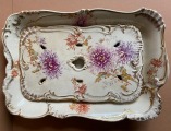 Посуда для маринования, фарфор, 19 век, Royal Bonn?, 22х32, есть следы времени
