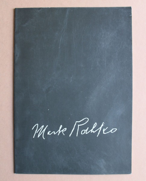 Mark Rothko, katalogs, 6.lpp
