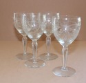 Wine glasses, 4 pieces