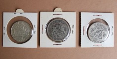 Monētu komplekts, 2 kronas(3gb), sudrabs, 800. prove