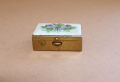 Opija kaste, emalja, 2,7x3,7 cm
