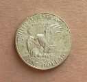 Pusdolārs, sudrabs, 90. prove, 12,5 g, 1982, 1 dolārs, sudrabs, 40. prove, 24,59 g, 1974