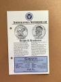 Pusdolārs, sudrabs, 90. prove, 12,5 g, 1982, 1 dolārs, sudrabs, 40. prove, 24,59 g, 1974