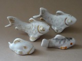 RPF - 4 zivtiņu komplekts. Porcelāns,
