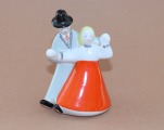 RPR - Jautrais pārītis, 1967., porcelāns, h 9.1 cm Modeļa autors - A. Mellupe