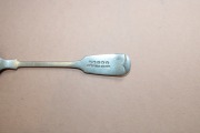 Silver spoon, Sheffield Silver, 37.32.g.