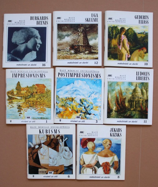 Mazā mākslas enciklopēdija (8 sējumi)