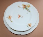 Šķivju komplēkts, porcelāns, Korņilova brālība