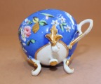 Cup on legs/saucer. Kuznetsov on Volkhov, 1878-1880s