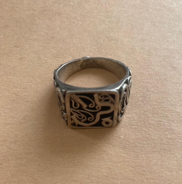 Кольцо, серебро, 11 г
