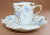 Tase/apakšasīte, porcelāns, Kuzņecovs, Haviland France