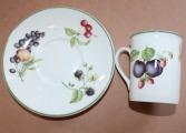 Чашка с блюдцем, фарфор, Англия, Ashberry
