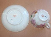 Tase/apakštase, porcelāns, LFZ, 1970. gadi