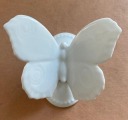 Tauriņš, porcelāns, bez zīmoga, tikai numurs, Vācija, 7x6 cm