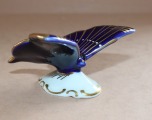 Tauriņš, porcelāns, KSK, Vācija, 8x6 cm