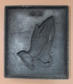 A. Dürer. Hands. Bronze, 17.5x15.5 cm