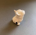 Buldogs, porcelāns, RPR, augstums 5 cm