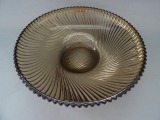 France Art Glass - Ваза &amp;quot;Коричневый янтарь&amp;quot; d 30 см
