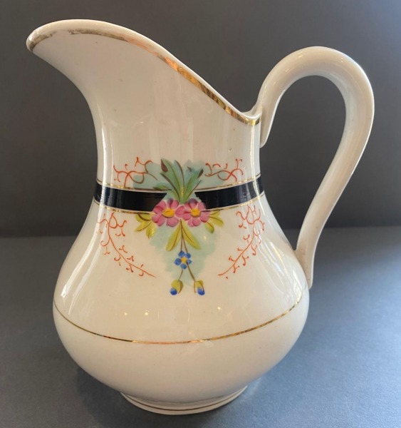 Jug, porcelain, Kuznetsov?, without stamp