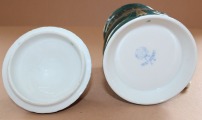 Cup with lid, porcelain, Kuznetsov