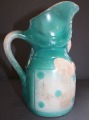 Milk jug Annele, porcelain, Kuznetsovs, has a notch, h 22.5 cm