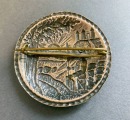 Sakta, d.5,5 cm, sudrabs?, proves nav