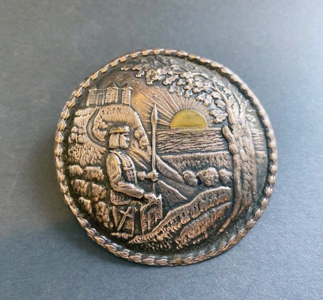 Sakta, d.5,5 cm, sudrabs?, proves nav
