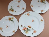 Set of plates, porcelain, Kornilov&amp;amp;#039;s Brotherhood
