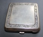Portsigar, silver, 8x8 cm, KK3 fineness 875, 154.gr