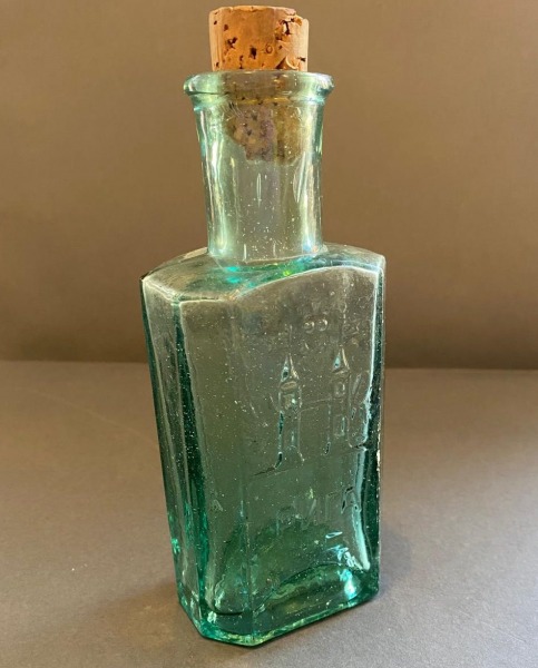 Bottles, glass, 14 cm