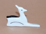 RPF - Roe, porcelain. Art Deco, Model by L. Agadzhanyan h 5.3 cm; l 8.5 cm