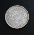 Sudraba moneta 5 lati