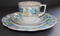 Tase/2 apakštasītes, porcelāns, MZ, Čehija
